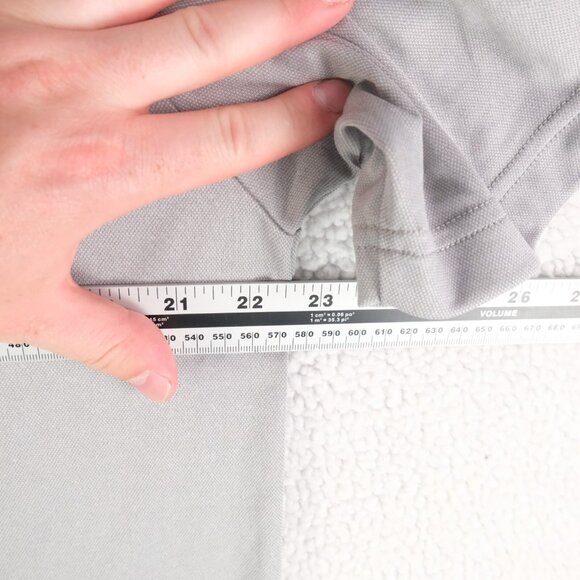 Travis Mathew Polo Mens Medium Gray Golf Performance Knit Stretch Preppy - Picture 6 of 9